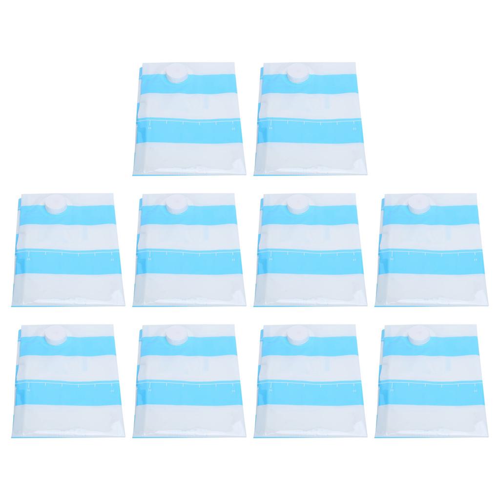 10Pcs Set 12C Vacuum Storage Bag Space Saving Compressed Bag with 3.5cm Thread Air Inlet