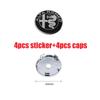trbdm9 4Pcs 56/60MM Car Wheel Center Hub Caps Badge Tire Rim Covers For Alfa Romeo Giulietta 147 Giulia Spider GT MiTo Stelvio 159 TZ3
