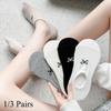 1/3/10 Pairs Invisible Boat Socks Versatile Simple Bowknot Socks Women's Summer Thin Shallow Mouth Socks