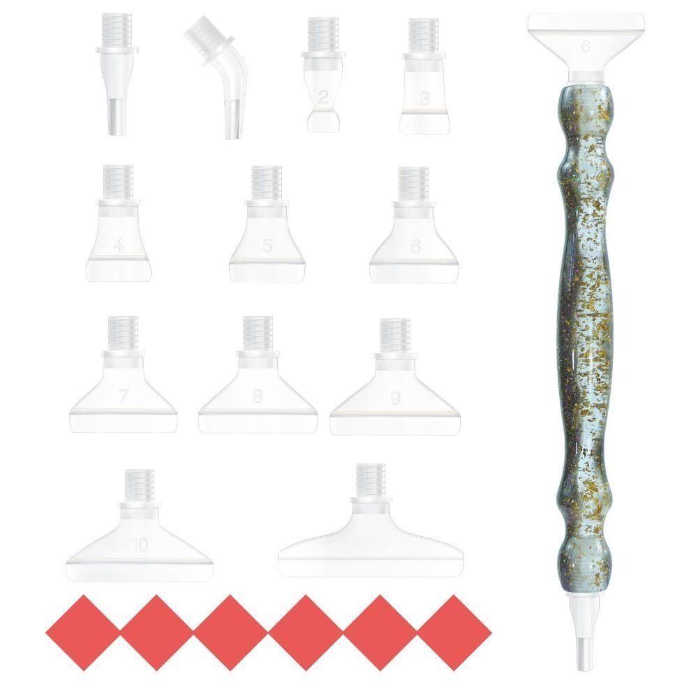 DIY Craft 5D Resin Diamond Painting Pen Multi Placers Point Drill Pens Art Accessories