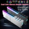 Радиатор для модуля памяти DDR4 DDR5, 5 В, 3 контакта, ARGB, AURA Sync, алюминиевый сплав, термостойкий, для компьютера.