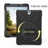 360 Rotate Hand Strap Case for Samsung Galaxy Tab S3 9.7 SM-T820 T825 Cover Funda Kids Safe Shockproof Heavy Duty Silicone Hard