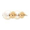TORY BURCH logo design brass earrings women's gold 11165514 110-gold