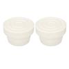 2 Pcs Pool Ladder Bumpers Ladder Tubing Inside End Plug Caps Swimming Pool Accessory Supplies S