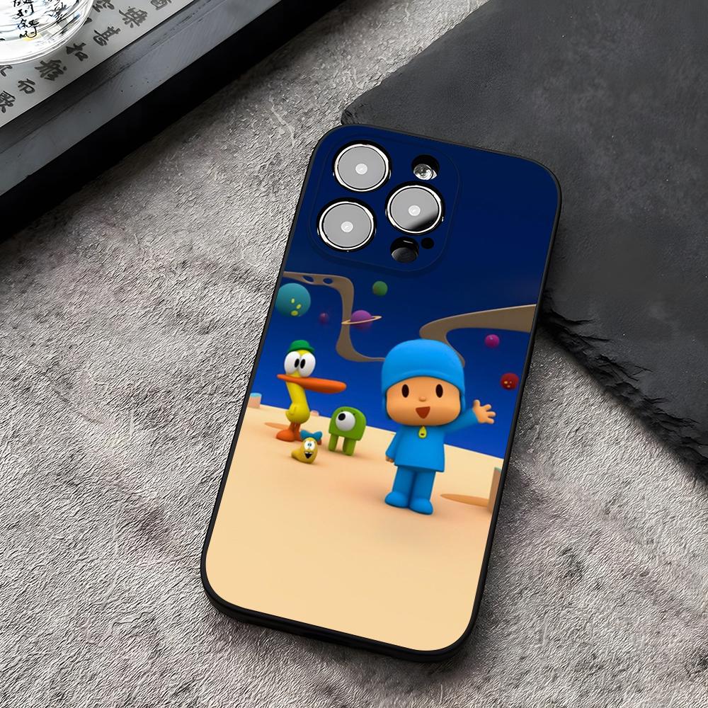 Мультяшный P-Pocoyos Милый Чехол Для Телефона Funda Для Iphone 14 16 17 13 11 15ProMax 12 Pro Max Mini Xr Xs X 7 Plus Чехлы