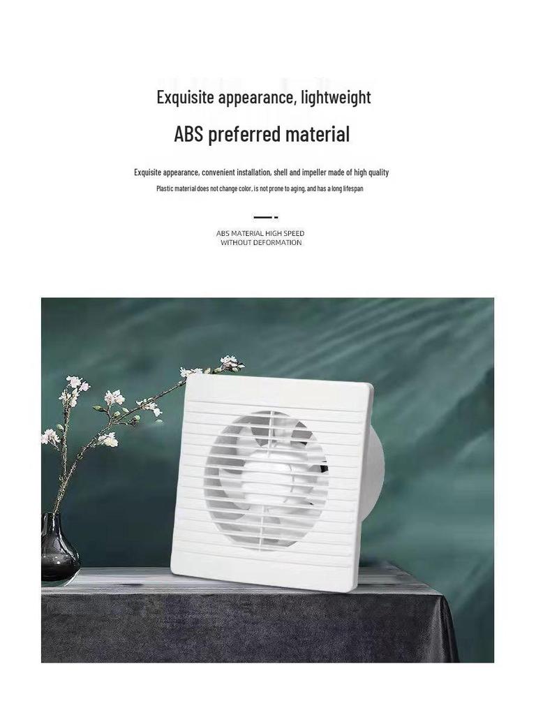 110 В Ouye Вытяжной вентилятор для ванной комнаты - Настенное вентиляционное решение