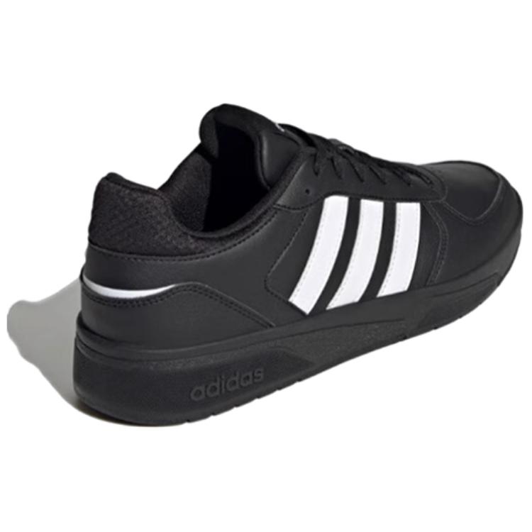 Adidas Neo Courtbeat Fashion Slip-Resistant Durable Low-Top Skate Shoes Unisex Sneakers Black JS3012