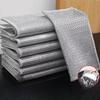 Silver Wire Dishcloth Steel Wire Dishcloth Oil-free Dishcloth Kitchen Stove Dishwashing and Pot Washing