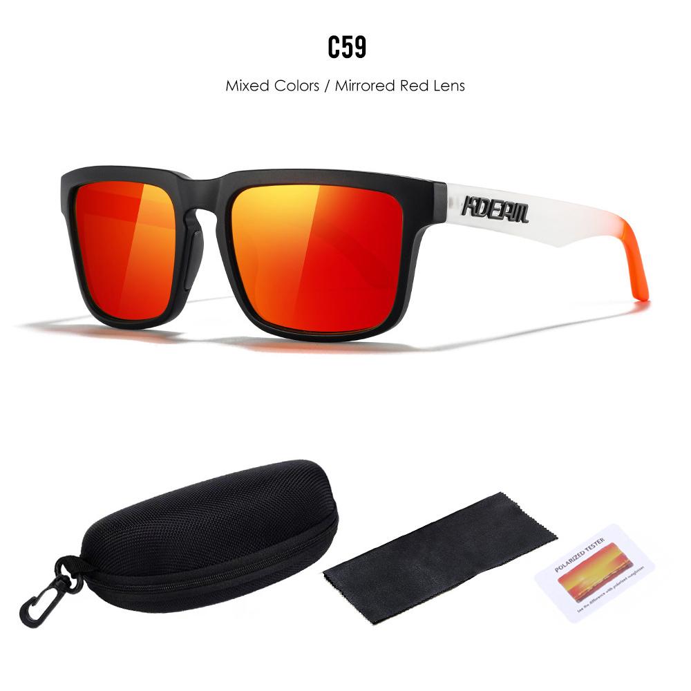 2026 New Kdeam Original Brand Design Polarized Sunglasses for Women Men Fashion Unisex Trendy Outdoor Eyewear for Couple