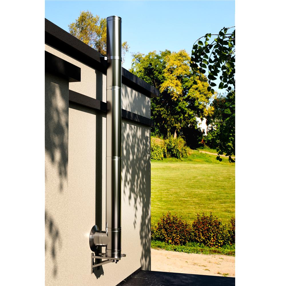 ADAM DW Double-wall System Chimney Fi 200 - On a Support