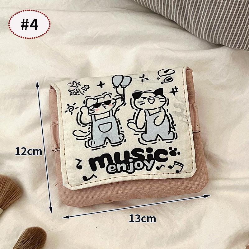 Women Travel Mini Sanitary Napkin Tampon Storage Organizer Small Sanitary Napkin Bag Make Up Coin Money Lipstick Storage Pouch