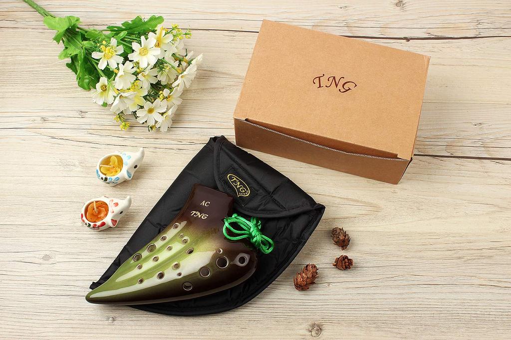 TNG Triple Alto Ocarina Green AC-3