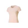 Classics Casual Printed Crew Neck Short Sleeve T-Shirt Women Tops Light-Pink 532562-27