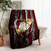 1pc Blanket - Club Atlético River Plate Print Design, Lightweight Blanket for Sofa, Bed- Soft &Warm, Gift for All Seasons