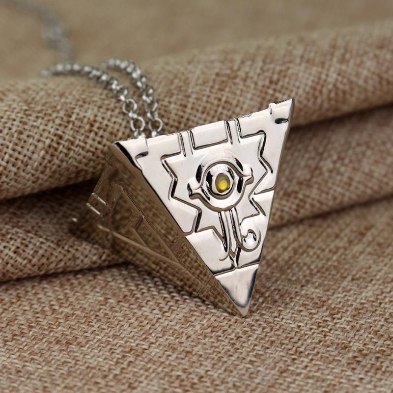 Игра 3D Подвеска-кулон 'Глаз Тысячелетия' на Ожерелье Мужчины Женщины Косплей Ювелирные Аксессуары