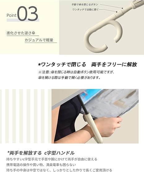 VERILADY Зонт обратного сложения Идеально подходит от солнца и УФ Супер длинный солнцезащитный зонт для мужчин и автомобиля Светоотражающие спицы Подходит для сильного дождя и тайфунов