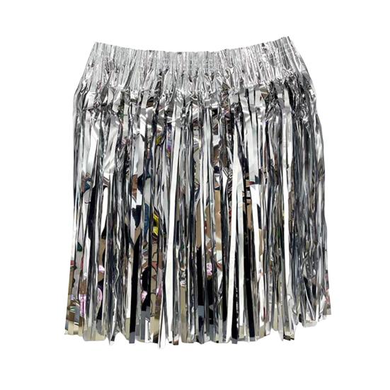 Party Skirt Shiny Raindrop Decoration Women Stage Performance Glossy Skirt Beach Work Leisure Daily Wear