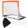 Portable Kids Soccer Goal 4" X 3" Pop-up Football Goal for Backyard Indoor and Outdoor Toddler