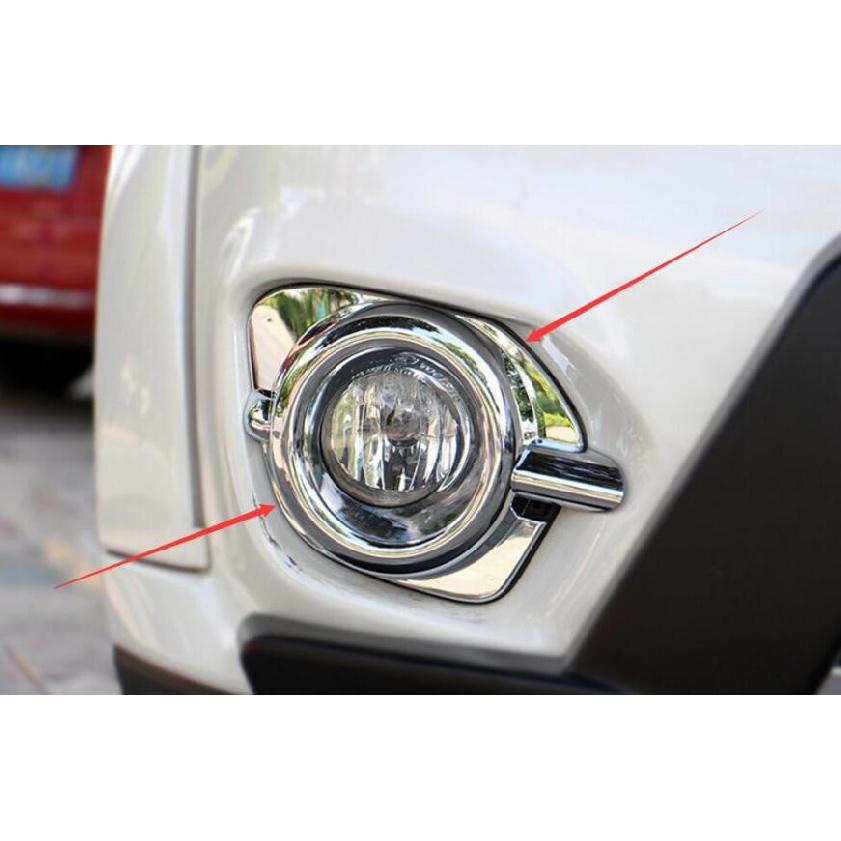 Хромированная передняя противотуманная фара из АБС-пластика, 2 шт., автомобильные аксессуары для Mitsubishi Pajero, спортивные аксессуары, Стайлинг автомобиля