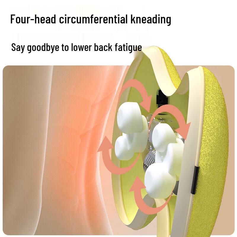 Многофункциональный массажер для поясницы и живота с функцией горячего компресса HEZHENG