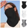 Ice Silk Ice Silk Face Scarf Thin Summer Sunscreen Mask Breathable Face Mask  Outdoor Sports
