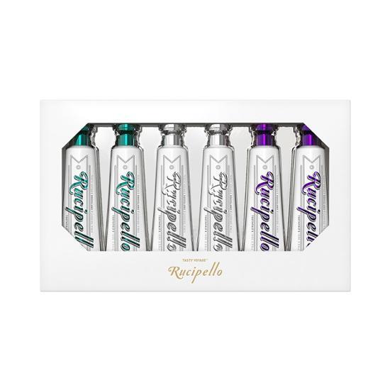 Rucipello Mini Toothpaste 6-Type Gift Set (25g X 6)