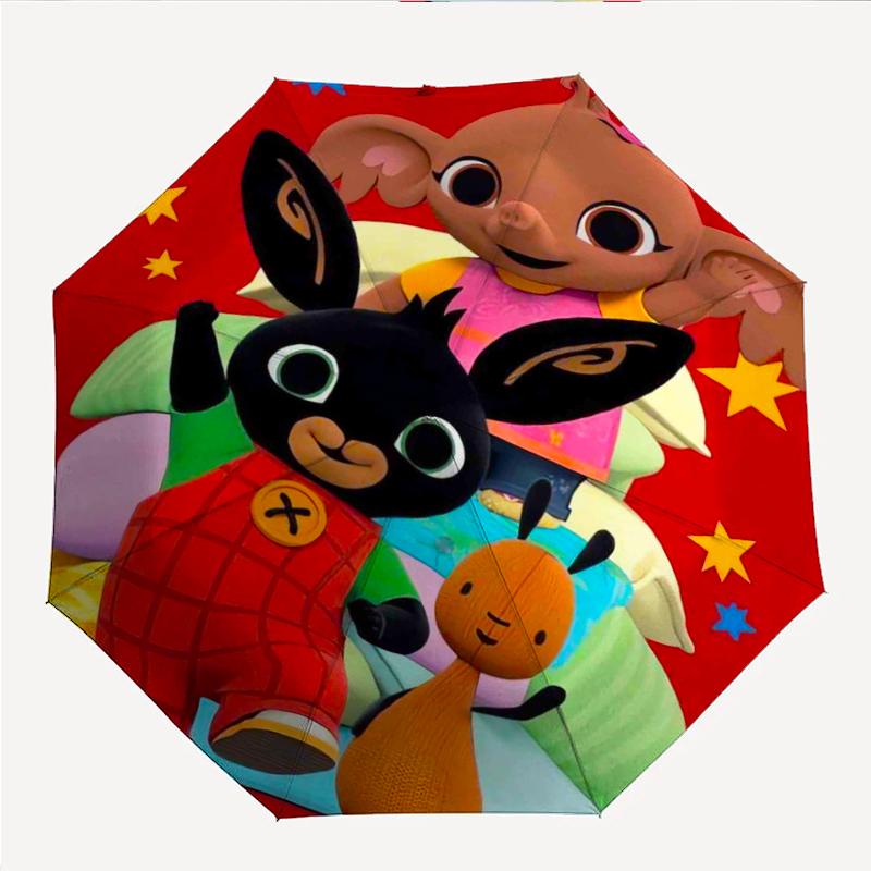 Bing Fashionable Automatic Opening/Closing Folding Umbrella. Portable and Foldable, Ideal for Gift, Travel, and Daily Use.