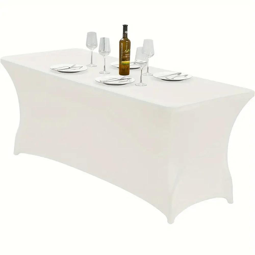 Washable High Stretch Tablecloth Universal Birthday Table Cover  Wedding Party