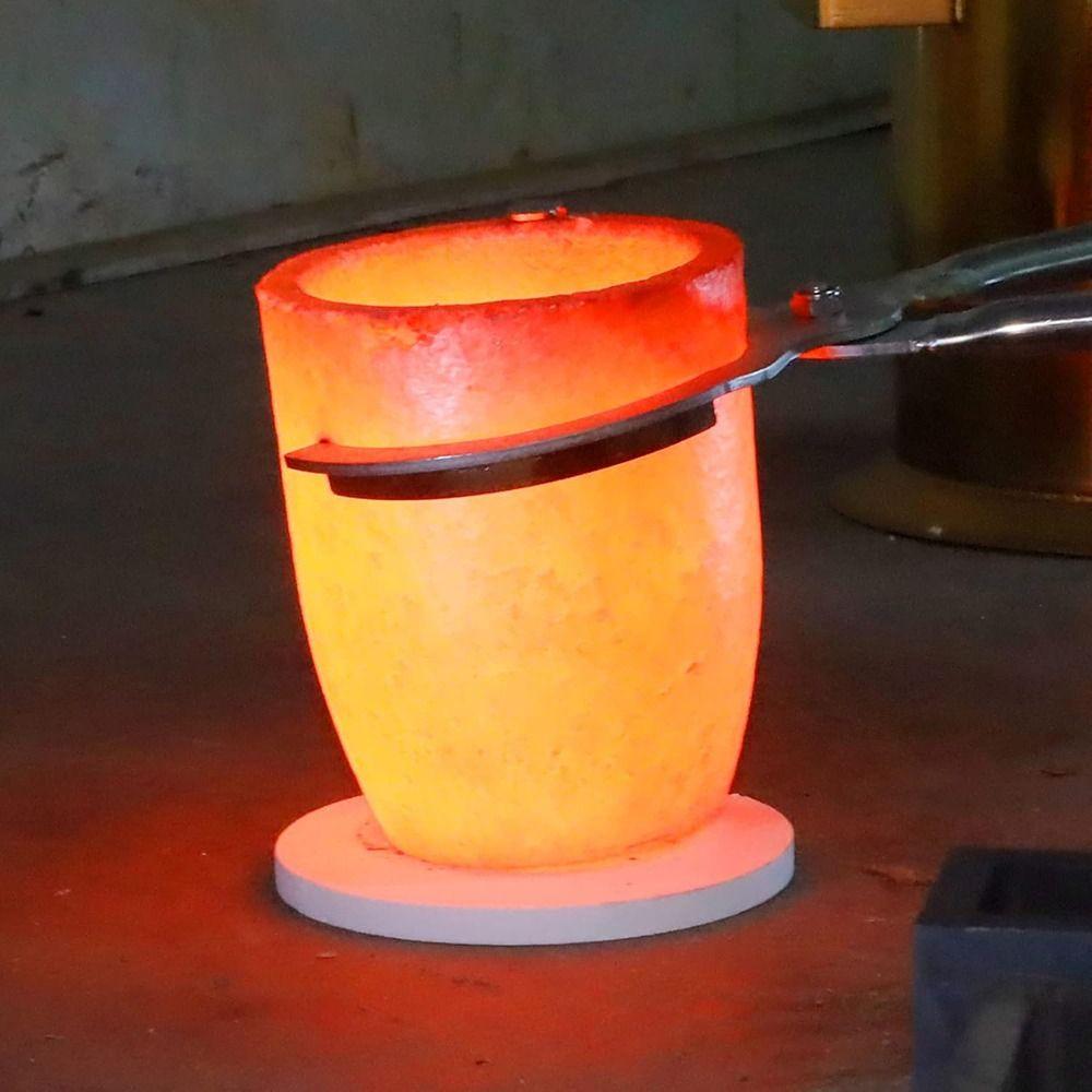 High Temperature Clay Furnace Cup Black Clay Crucibles  Aluminum Gold Silver Copper Brass