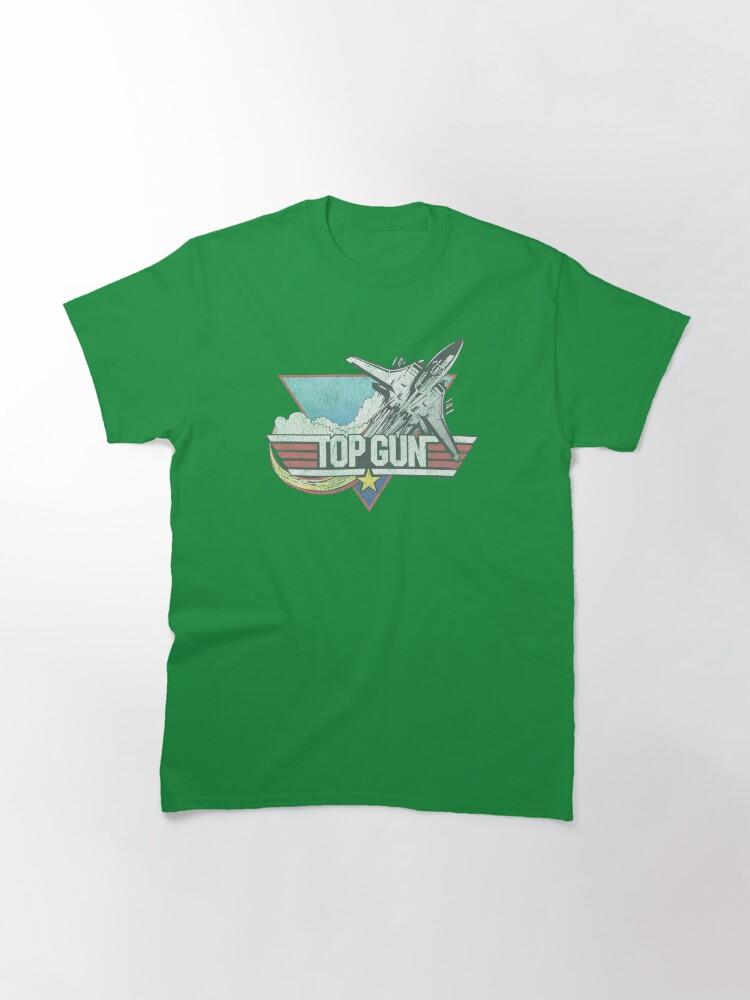 Top Gun Top Gun Retro Inverted Jet Logo Classic T-Shirt