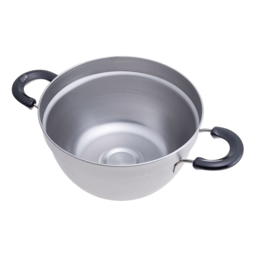 Wahei Freiz Tsubame-Sanjo Overflow-Resistant Two-Tier Steamer, 23cm, with Lid, Stainless Steel, Induction and Gas Compatible, Enzo (EM-010)