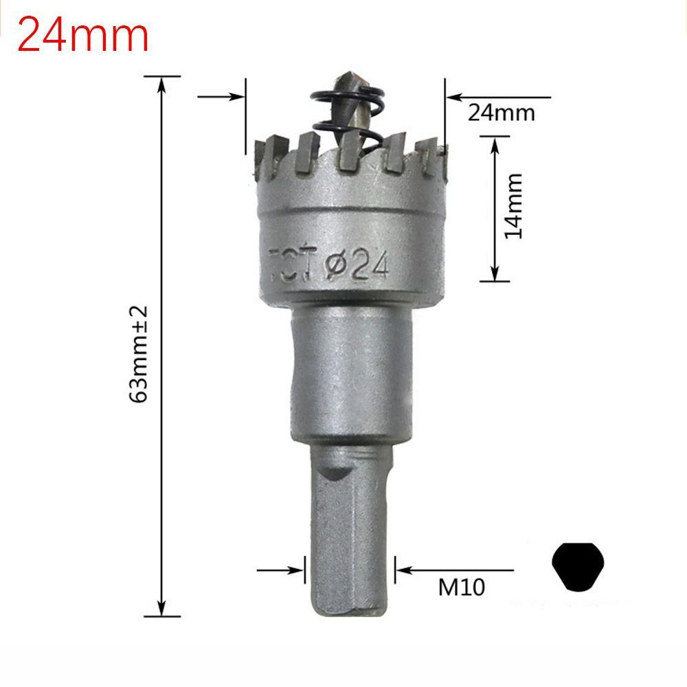 16~35 мм TCT Корончатое сверло Карбидная режущая кромка Открывалка для отверстий Для нержавеющей стали Алюминиевого сплава