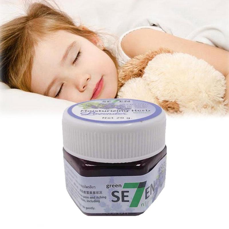 Таиландский лавандовый крем-мазь от укусов комаров, противозудный эфирный бальзам-крем, 20 мл, летнее охлаждающее масло