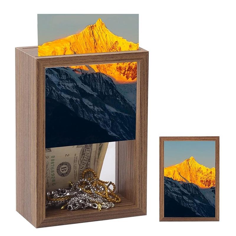 Скрытые сейфы для личных денег Поддельные секретные фоторамки со скрытым секретным отделением Скрытые важные предметы для хранения