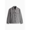 H M oversHirt Regular Fit Grey