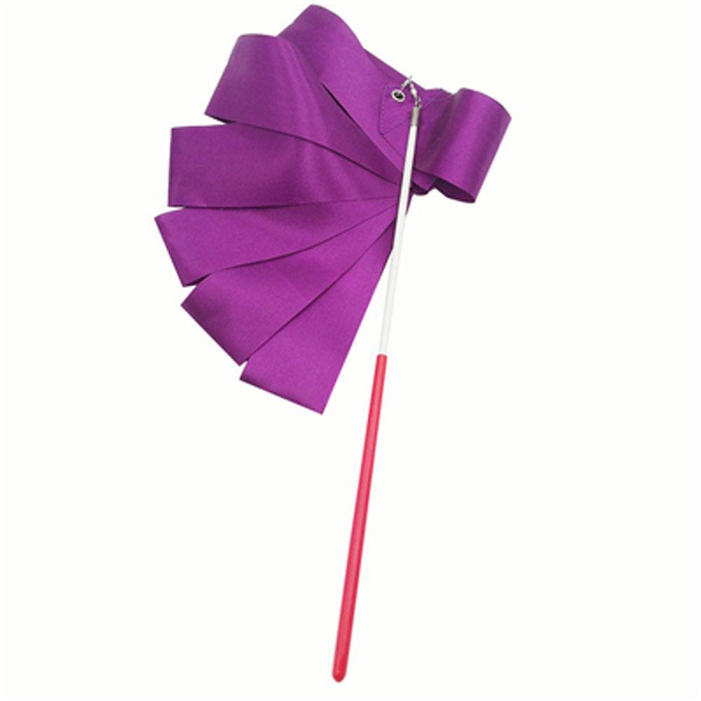 Child Gymnastic Ballet Professional Art Props Dance Stick 4M Gymnastics Ribbons Ballet Streamer