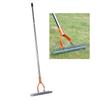 Thatch Rake 14.7 Inch Carbon Steel Stainless Steel Robust Lawn Dethatcher Rake with Handle for Clning Dd Grass Yard Garden