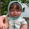 Спящая 3D кожаная мягкая силиконовая кукла Reborn для мальчиков 60 см, игрушка для девочек, тканевое тело с сосудистыми венами, как настоящее искусство, Bebe, подарок