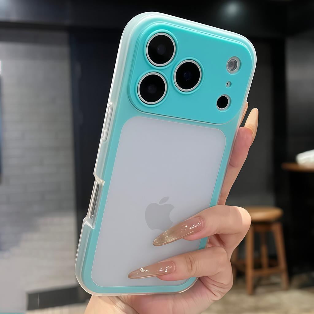 Роскошный чехол-бампер 2 в 1 матовый, цвет конфет, для iPhone 13 14 15 16 17 Pro Max Plus Air, противоударный, задняя крышка