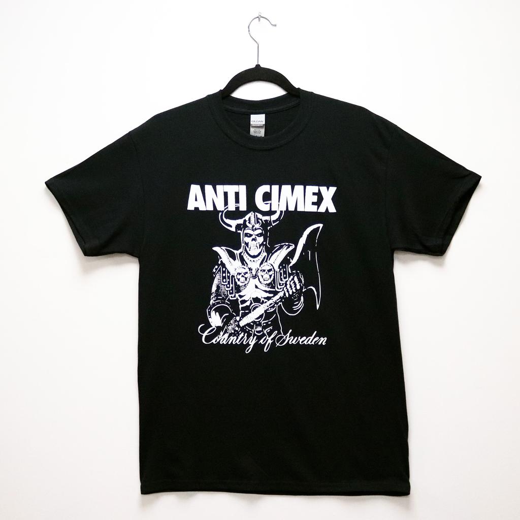 26 Anti Cimex - Футболка Страна Швеция Crust Punk Crass D-Beat Anti-Cimex Унисекс Футболка