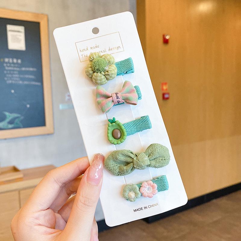 Adorable No-Damage Hair Clips for Baby Girls