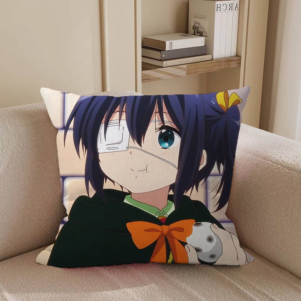 Чехол для подушки Chuunibyou R-Rikka TakanashiS Cell Съемный Стирающийся Чехол для Подушки – Всесезонный Мягкий Лен