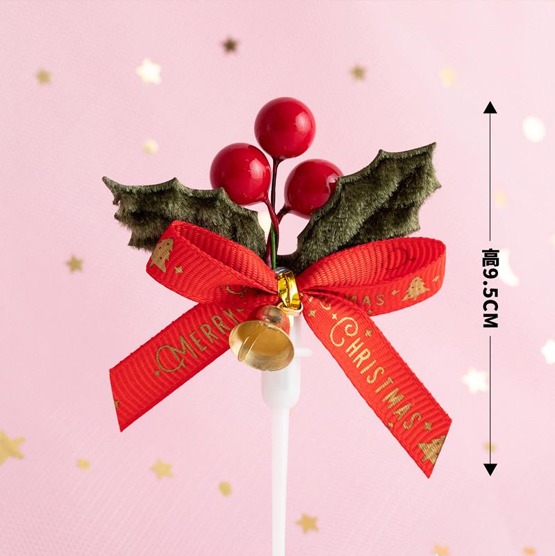 Рождественский декор: Вставки для карточек, Топперы для торта, Гирлянда из чашек, Украшения для венков, Клубничная башня, Мультяшные украшения в виде звезд и деревьев.