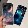 For Realme GT5 Case Clear Silicone Soft TPU Cover For OPPO Realme GT 5 RealmeGT5 Cases Flower Marble Jelly Bumper Coques