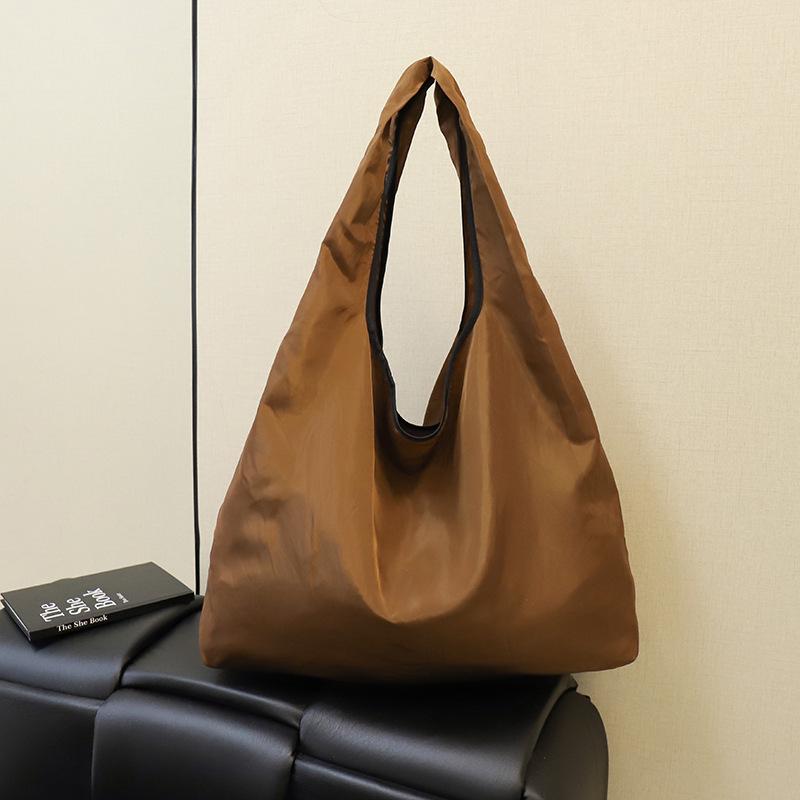 Складная большая сумка-тоут U-образной формы из водонепроницаемого полиэстера для покупок