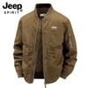 JEEP SPIRIT Мужская зимняя куртка с подкладкой и воротником-стойкой