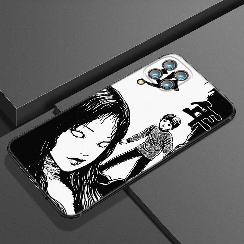 Чехол для футболки с изображением комиксов ужасов junji ito Tomie для Samsung A21 A30 A50 A52 S A13 A22 A32 4G A23 A33 A53 A73 5G A12 A31 A51 A70 A71 A72