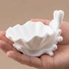 Поднос для украшений в виде коралловой раковины, 3D-печатное изделие в скандинавском стиле, прочный настольный органайзер для новоселья, для дома, гостиной, офиса