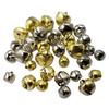 Creative Fashion Small Bell Hoom Decoration 100/50PCS Silver Gold DIY Craft Wedding Decoration Christmas Jingle Bells 6/8/10mm For Jewelry Making