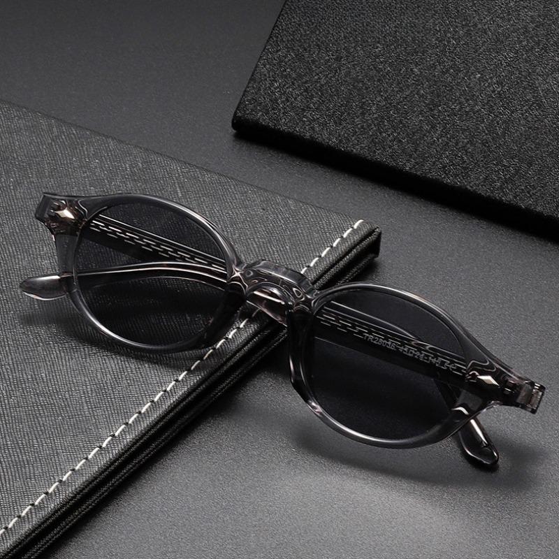 Retro Small Oval Punk Sunglasses Men Women Luxury Designer Brand Sunglasses Outdoor Driving UV Protection Eyewear Glasses